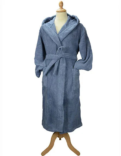 Robezz® Organic Bathrobe AR026 Jeans Blue