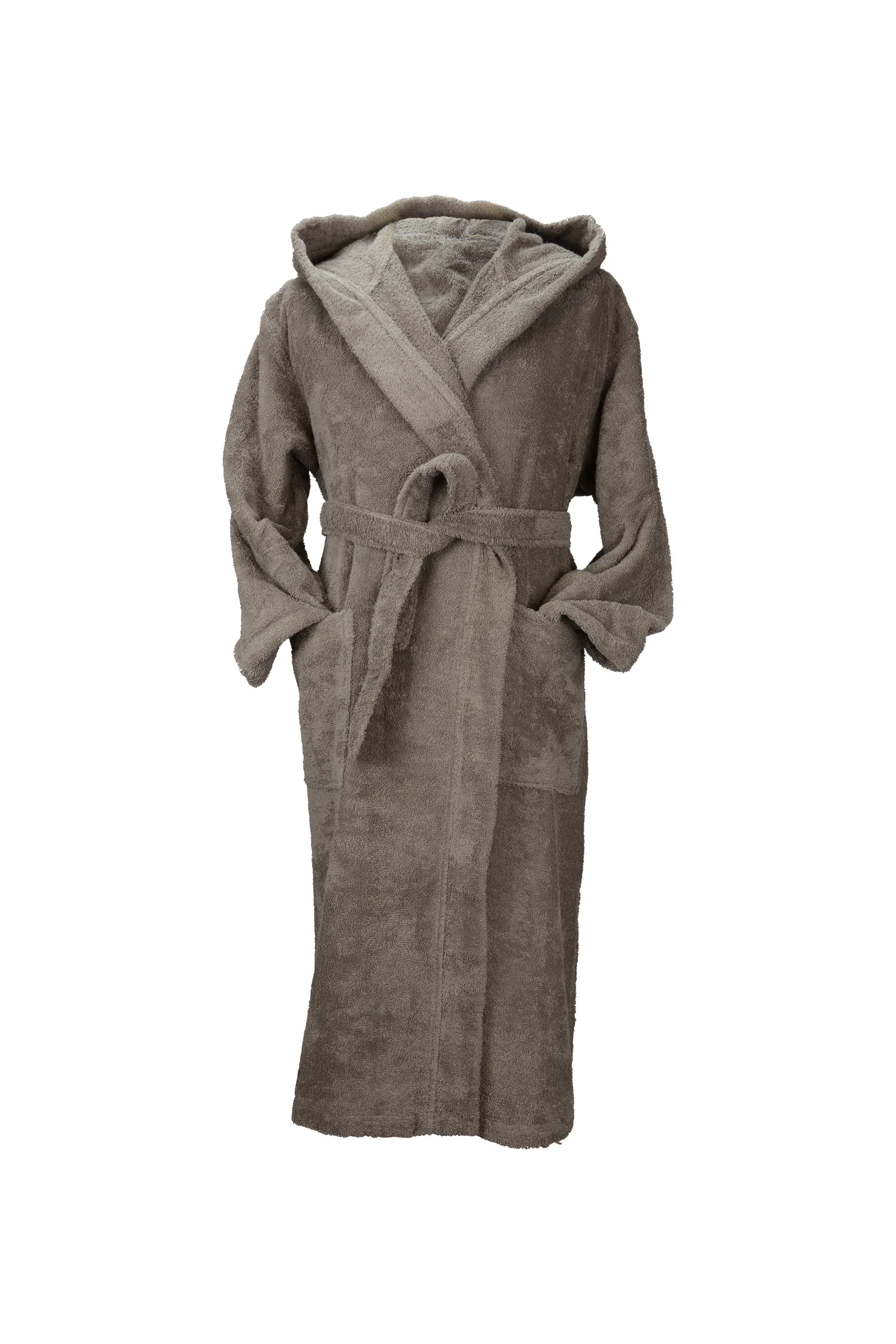 Robezz® Waffle Bathrobe With Hood AR027 True Blue