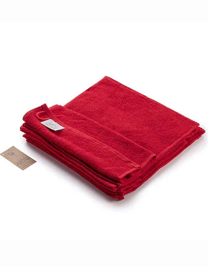 Washcloth AR032 Fire Red
