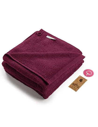 Bath Towel AR035 Burgundy