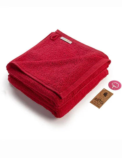 Bath Towel AR035 Deep Red