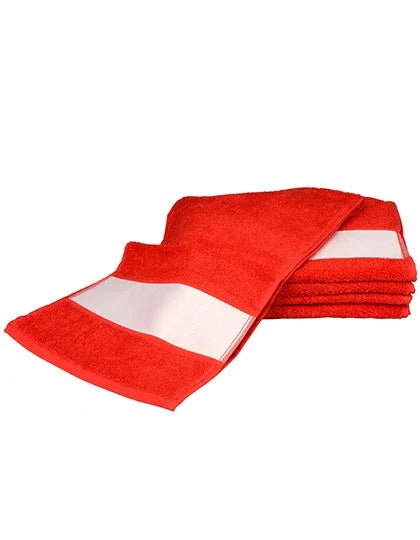 SUBLI-Me® Guest Towel AR083 Fire Red