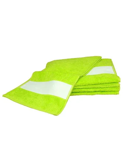 SUBLI-Me® Guest Towel AR083 Lime Green