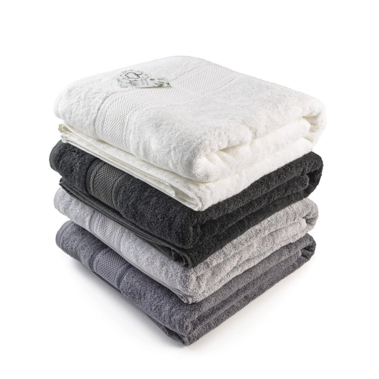 Natural Bamboo Bath Towel AR403 Dark Green