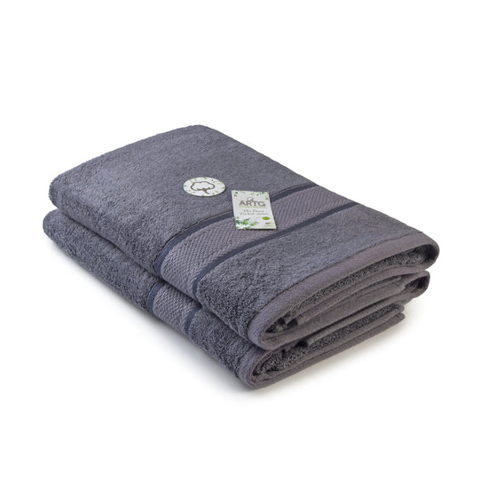 Natural Bamboo Guest Towel AR404 Old Green