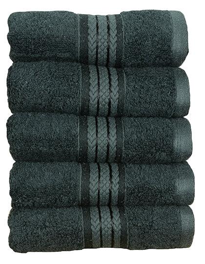 Natural Bamboo Beach Towel AR405 Black