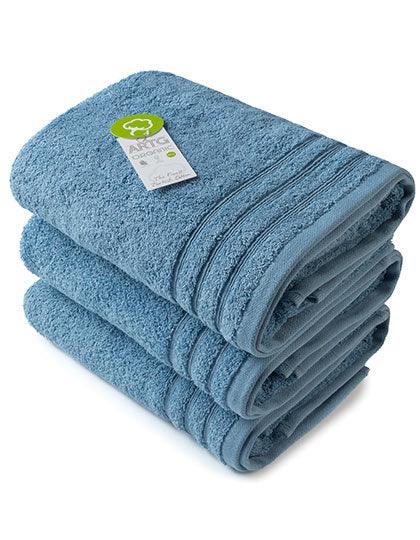 Organic Bath Towel AR503 Jeans Blue