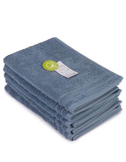 Organic Beach Towel AR505 Jeans Blue