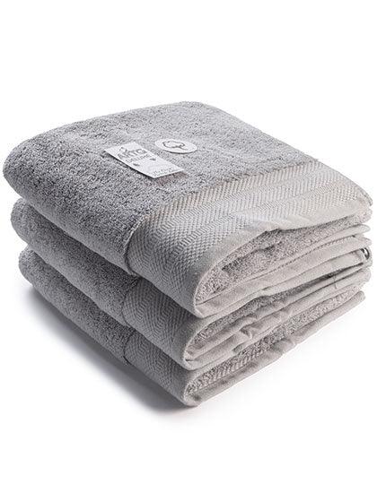 Bath Towel Excellent Deluxe AR603 Light Grey