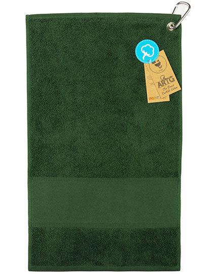 PRINT-Me® Baby Hooded Towel AR714 Dark Green