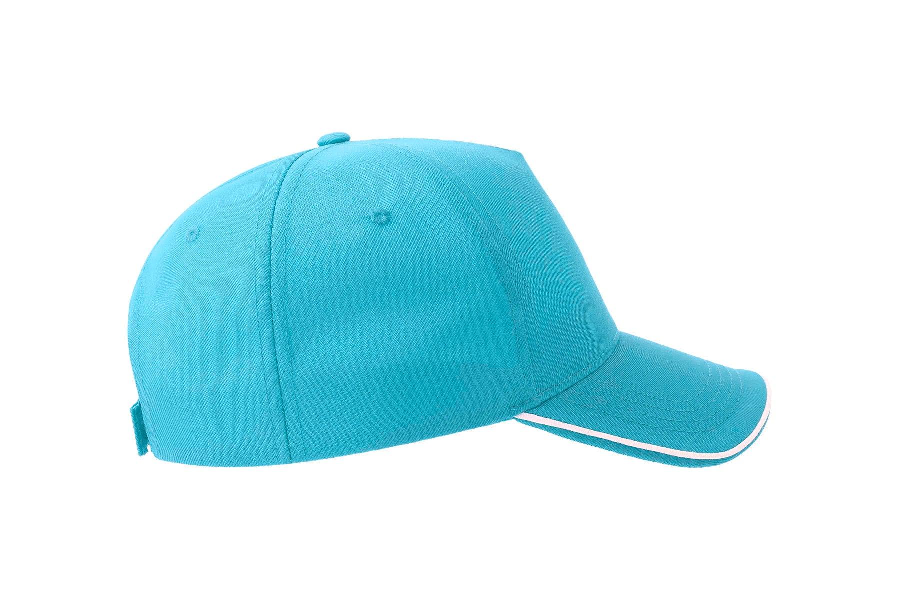 Atlantis Headwear Recy Five Piping Cap