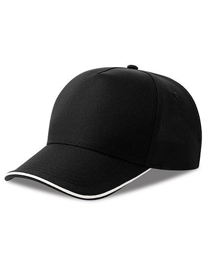 Atlantis Headwear Recy Five Piping Cap
