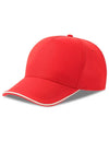 Atlantis Headwear Recy Five Piping Cap