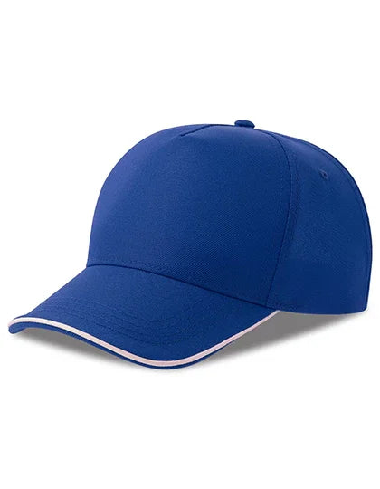 Atlantis Headwear Recy Five Piping Cap
