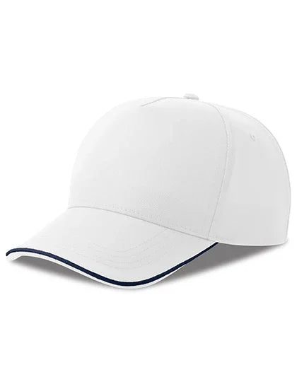 Atlantis Headwear Recy Five Piping Cap