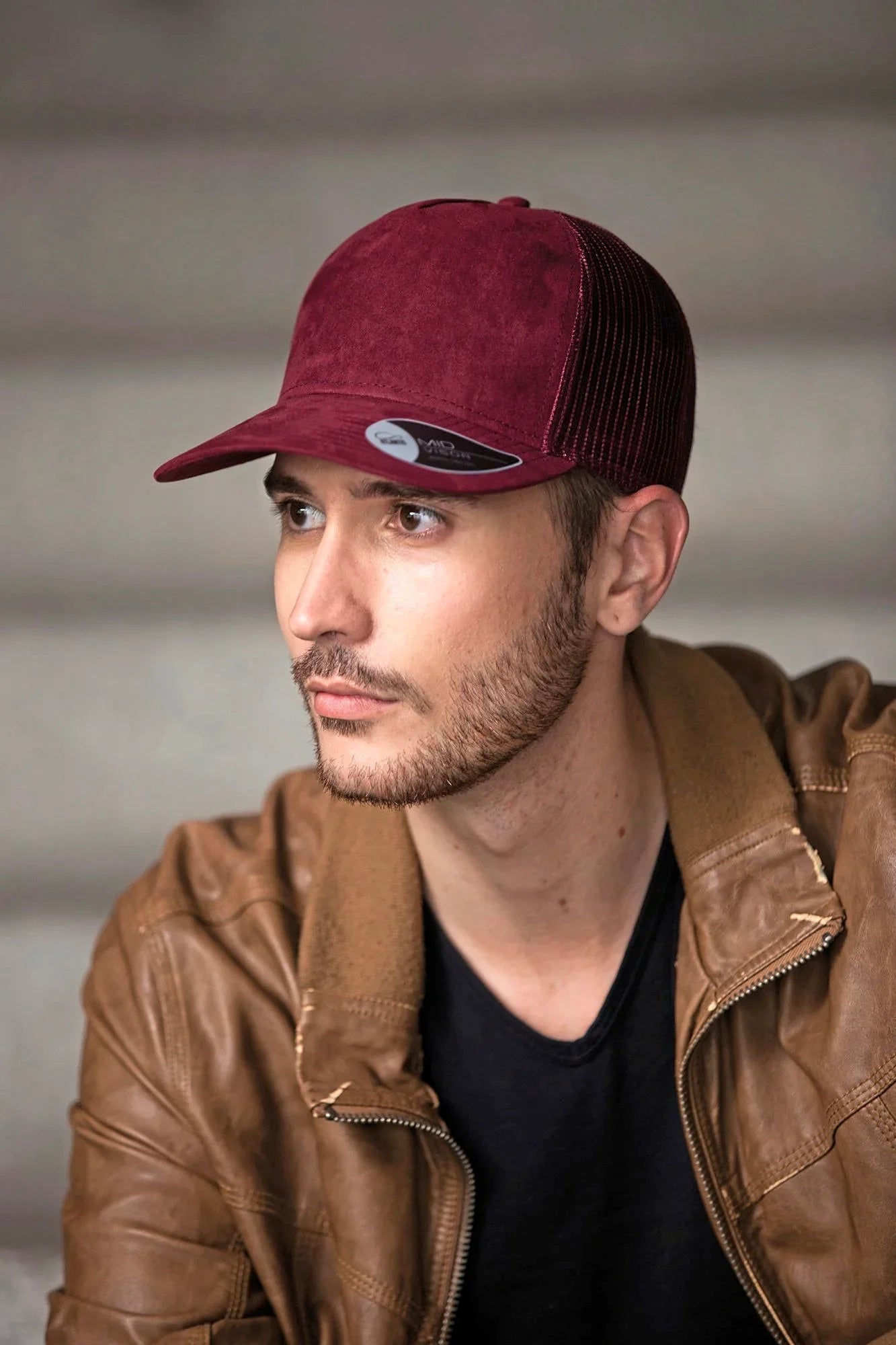 Atlantis Headwear Rapper Suede Cap