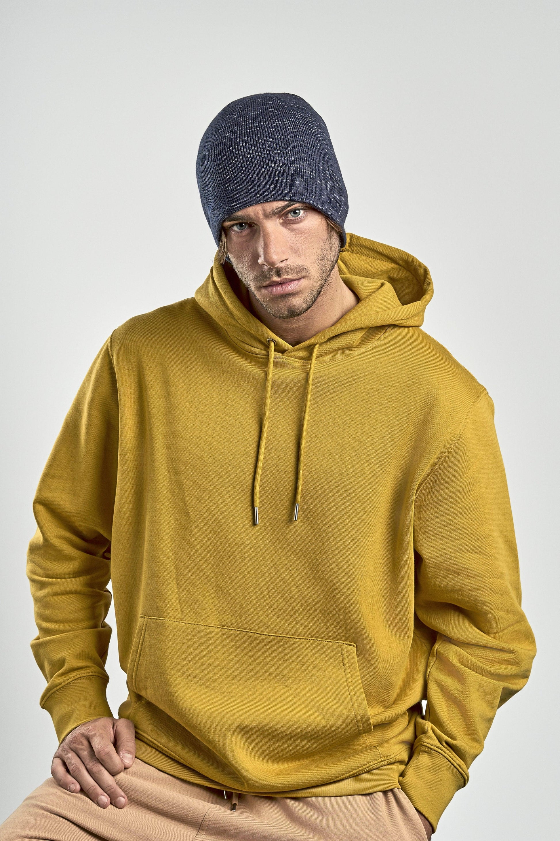 Atlantis Headwear Shine Beanie- AT806 Yellow Fluo