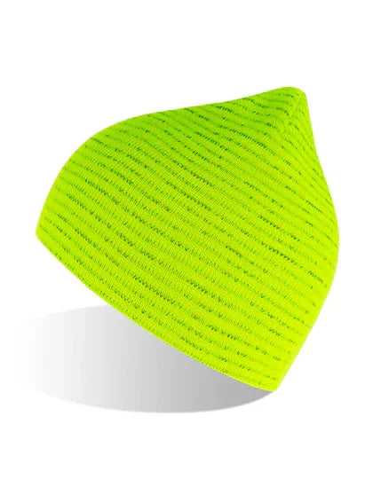 Atlantis Headwear Shine Beanie- AT806 Yellow Fluo