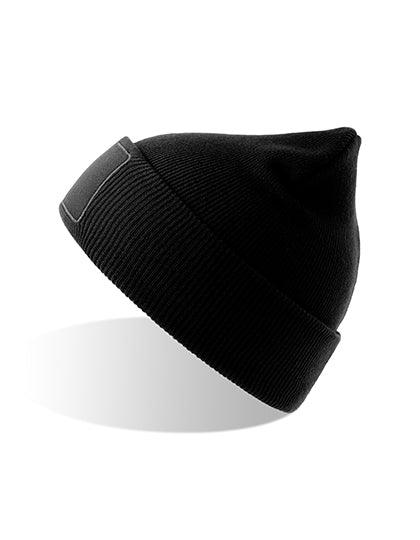 Atlantis Headwear Wind-S Beanie with Patch AT-810 Navy