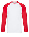 Fruit of the Loom Long Sleeve Baseball T