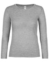 B&C BE INSPIRED – Naisten pitkähihainen t-paita #E150 (BCTW06T)