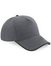 Beechfield- Lippis Authentic 5 Panel Piped Peak (B25c)