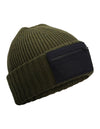 Beechfield Zip Patch Beanie -CB334R