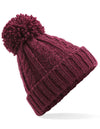 Beechfield Cable Knit Melange Beanie -CB480
