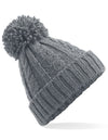 Beechfield Cable Knit Melange Beanie -CB480