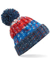 Beechfield- Corkscrew Pom Pom Beanie -B486