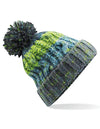 Beechfield- Corkscrew Pom Pom Beanie -B486