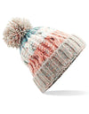 Beechfield- Corkscrew Pom Pom Beanie -B486