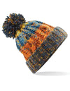 Beechfield- Corkscrew Pom Pom Beanie -B486