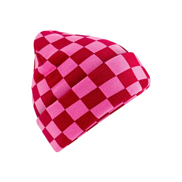 Beechfield- Checkerboard Beanie  -B531