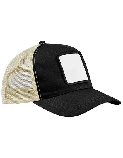 Beechfield - Appliqué Patch 5 Panel Trucker lippalakki (B636)