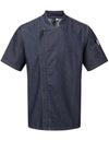 Premier Workwear Chef´s Zip-Close Short Sleeve Jacket  -- PW906
