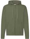 Fruit of the Loom Classic Hooded Sweat Jacket-F401N