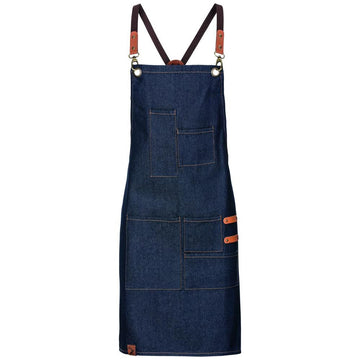 Exner Bib Apron Denim -2830731