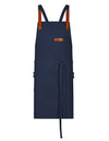 Exner Bib Apron Canvas With Decorative Label --28514
