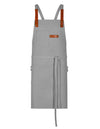 Exner Bib Apron Canvas With Decorative Label --28514