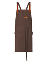 Exner Bib Apron Canvas With Decorative Label --28514