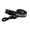1OO KPL- VISITOR vierailijakaulanauha 15 mm turvalukolla (06-1108)