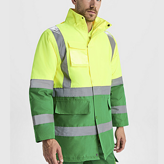 Roly Workwear - Merak Hi-Vis Sade- ja Tuulitakki (HV9320)