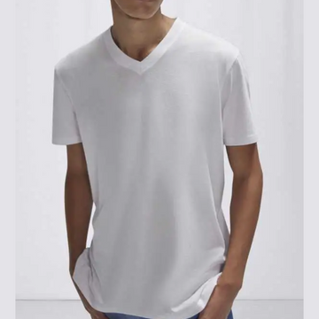 B&C BE INSPIRED-Unisex V-aukollinen t-paita (TU008)