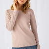 B&C BE INSPIRED – Naisten pitkähihainen t-paita #E150 (BCTW06T)