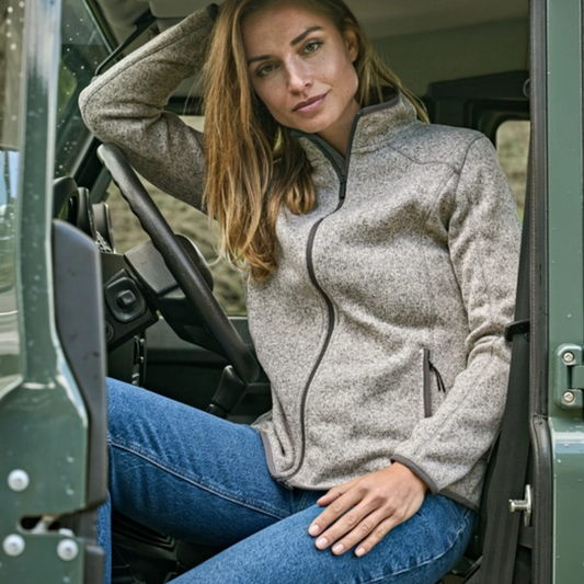 Tee Jays Ladies` Outdoor Fleece Jacket -9616