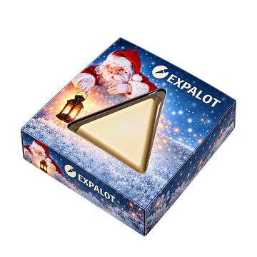 200 KPL Choco Kolmio mantelipraline -omalla painatuksella (18-00-0412)