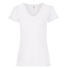 Fruit of the Loom-Naisten Valueweight V-kaula-aukollinen T-paita (F271N)