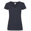 Fruit of the Loom-Naisten Valueweight V-kaula-aukollinen T-paita (F271N)