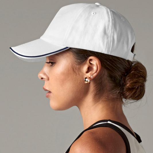 Beechfield- Authentic 5 Panel Cap - Piped Peak -B25c